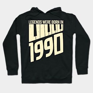 1990 Birthday Vintage Piano Pianist Hoodie